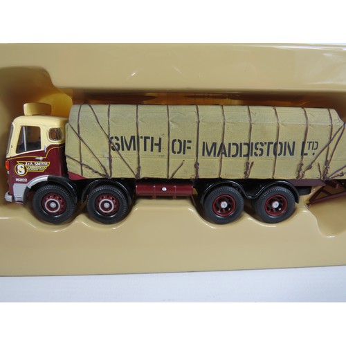 143 - Corgi Road Transport Heritage, Golden Years Collection.  AEC MkV  8 wheel sheeted platform Lorry.   ... 