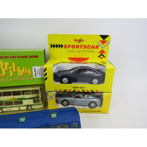 164 - Selection of Diecast vehicles to include Matchbox models of yesteryear, Maisto, Britbus etc.