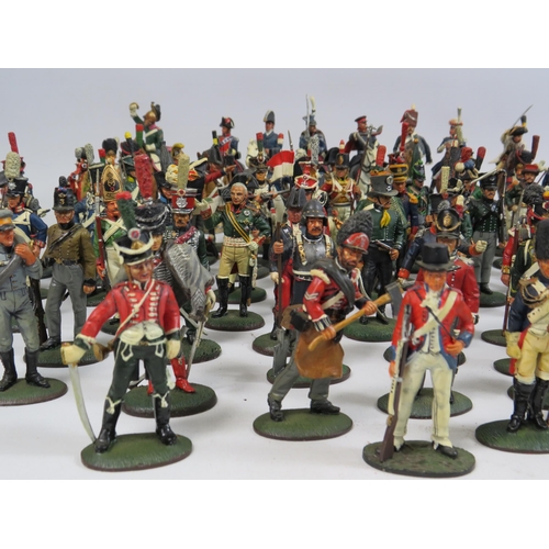 181 - Over 100 Del Prado Collection metal toy soldiers.