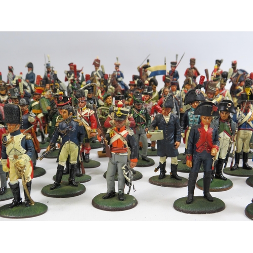 181 - Over 100 Del Prado Collection metal toy soldiers.