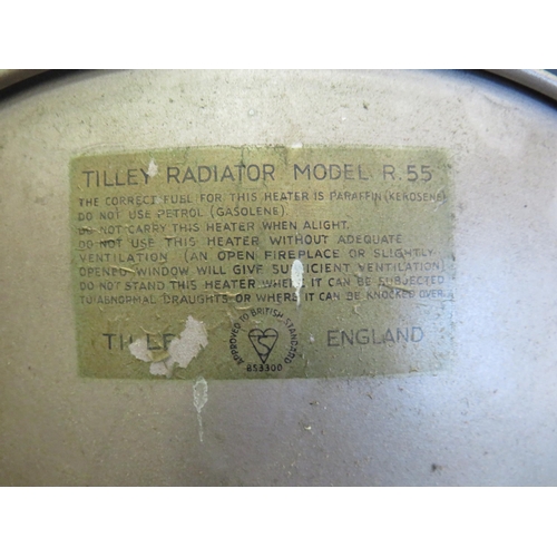 262 - Rare vintage Tilley Radiator Model no R55. 21