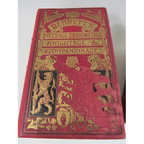 267 - 2 Vintage Books. Debretts Peerage, Baronetage, Knightage & Companionage 1946 and Kellys Hand book to... 