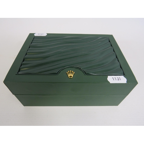 274 - Empty Rolex watch box.