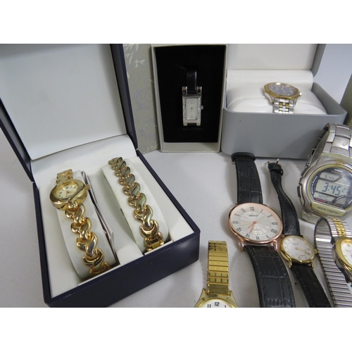 292 - Selection of various wristwatches including one by Honora pearl.