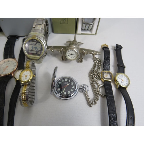 292 - Selection of various wristwatches including one by Honora pearl.