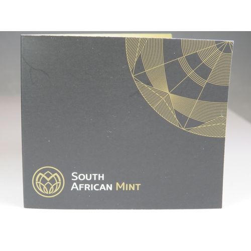 520 - 2017 Ltd Edition, 2213/5000,  Quarter oz 22ct gold proof Krugerrand. Comes with presentation case an... 