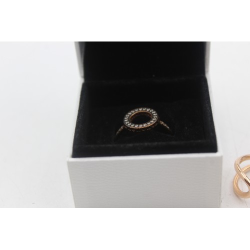 457 - x 7 .925 pandora rings (12g)     582663