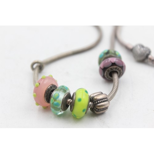 463 - x 2 .925 pandora jewellery (63g)     578910