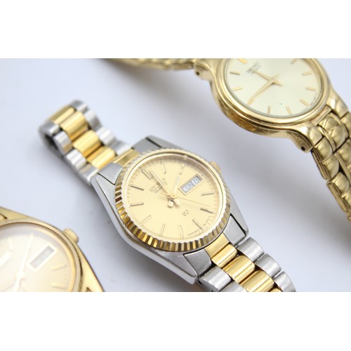 504 - 3 x Ladies Quality WRISTWATCHES Quartz WORKING Inc. SEIKO     116726