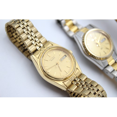 504 - 3 x Ladies Quality WRISTWATCHES Quartz WORKING Inc. SEIKO     116726