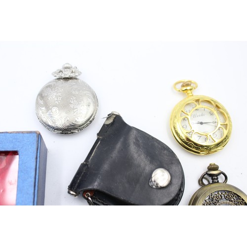 513 - 12 x Assorted Gents Collectors POCKET WATCHES Quartz Inc. Ingersoll, Limit Etc       349477