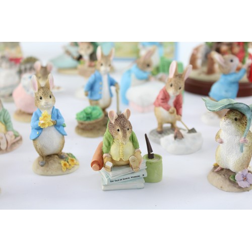 357 - Job Lot Vintage World of Beatrix Potter Ornaments Inc Peter Rabbit Etc     627293