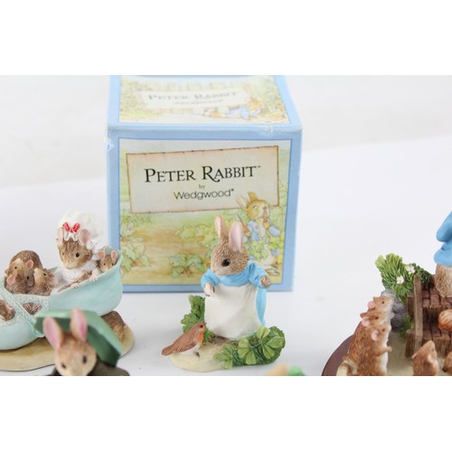 357 - Job Lot Vintage World of Beatrix Potter Ornaments Inc Peter Rabbit Etc     627293