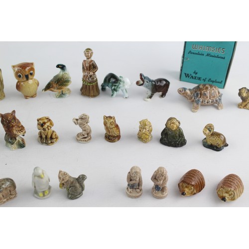 360 - Job Lot Vintage Assorted Ceramic Figures Inc WADE WHIMSEYS     627530