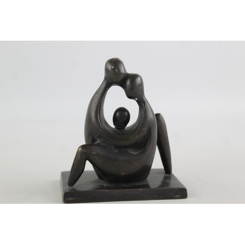 368 - Abstract Contemporary Art Bronze Family Sculpture     627593