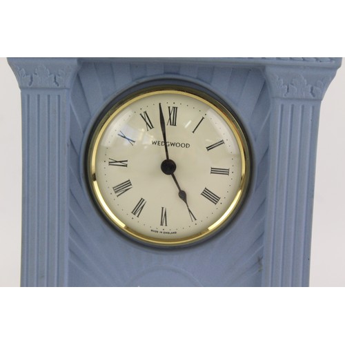 386 - 3 x  DALVEY / WEDGWOOD Travel/Mantel CLOCKS Quartz WORKING Inc. Jasperware Etc.     349484