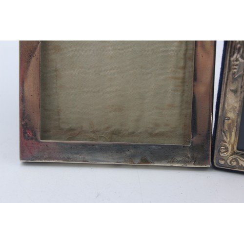 399 - 2 x Antique / Vintage Hallmarked .925 STERLING SILVER Photograph Frames (294g)      664712