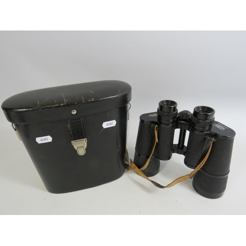 650 - Carl Zeiss Jena 7 x 50 binoculars and case.