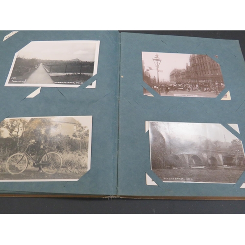 541 - Nicely Presented album of Vintage Postcards, topographical, social history . See photos