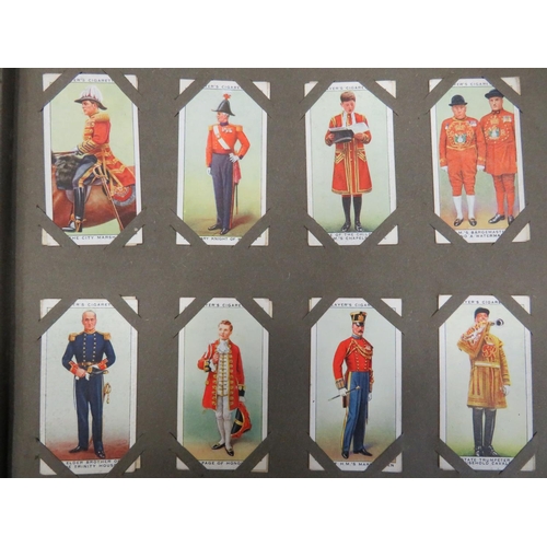 543 - Well presented album of vintage players cigarette cards, most in sets, from 1930's era.  See photos.