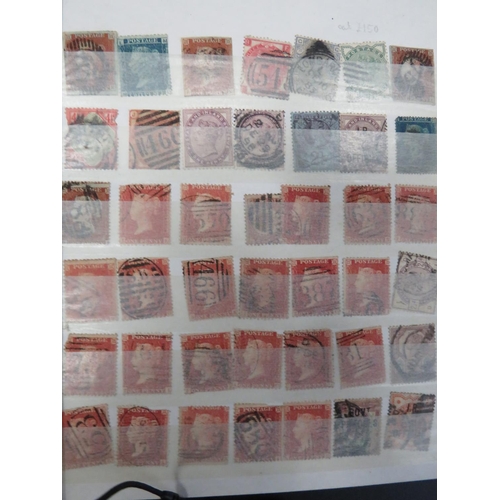 544 - Nicely presented selection of Vintage and Modern GB stamps to include 2d Blues, Penny Reds etc. see ... 