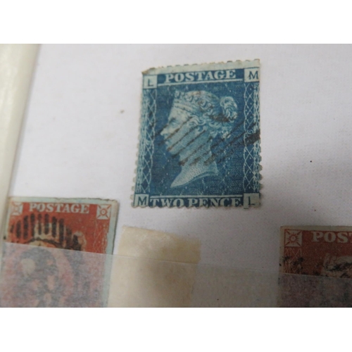 544 - Nicely presented selection of Vintage and Modern GB stamps to include 2d Blues, Penny Reds etc. see ... 