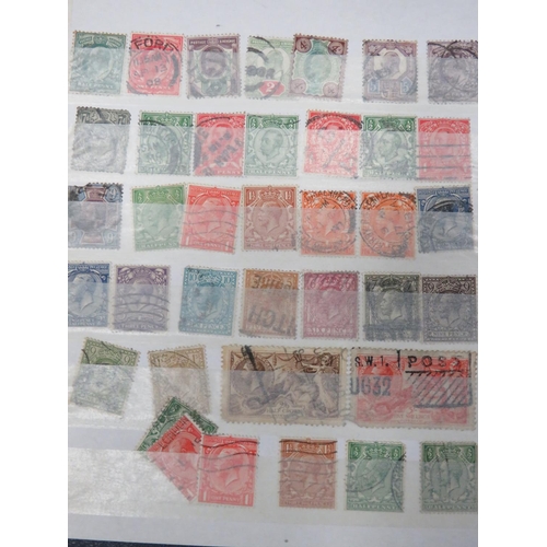 544 - Nicely presented selection of Vintage and Modern GB stamps to include 2d Blues, Penny Reds etc. see ... 