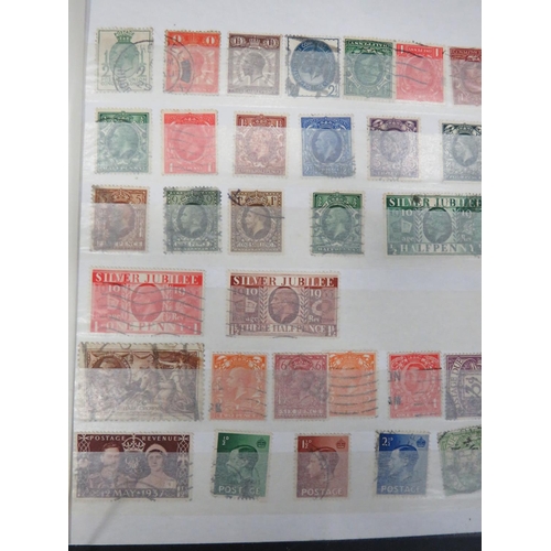 544 - Nicely presented selection of Vintage and Modern GB stamps to include 2d Blues, Penny Reds etc. see ... 