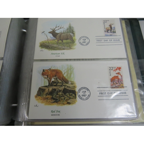 551 - Approx 100+ FDC from Canada and world wide depicting flora, fauna and Wildlife. See photos.