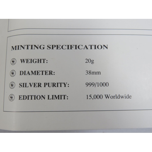 552 - Selection of Five albums of FDC, Mints plus 0.999 Sterling Silver coin FDC's (each 20g). All Depicti... 