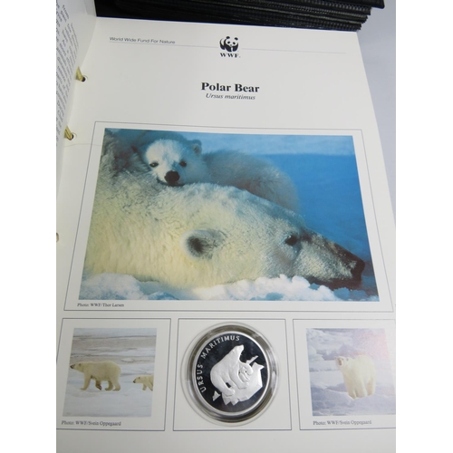 552 - Selection of Five albums of FDC, Mints plus 0.999 Sterling Silver coin FDC's (each 20g). All Depicti... 