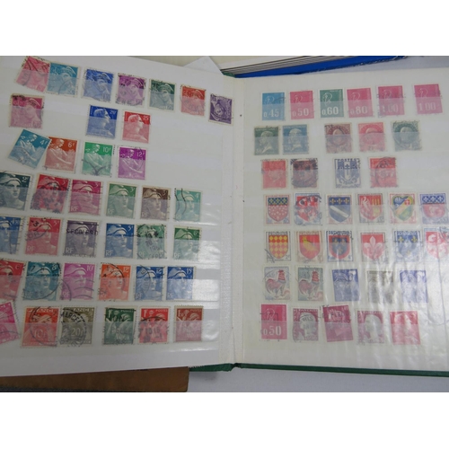 562 - Selection of part filled hobbyist Stamp albums to include one album of Antique & Vintage UK Stamps t... 