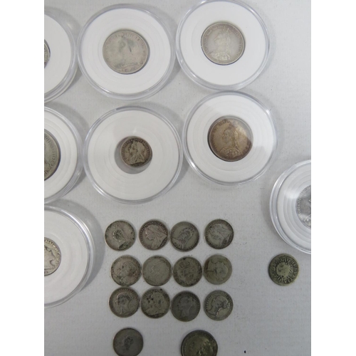 567 - Good and well presented selection of UK Silver content Coins to include a group of Post 1920 coins p... 