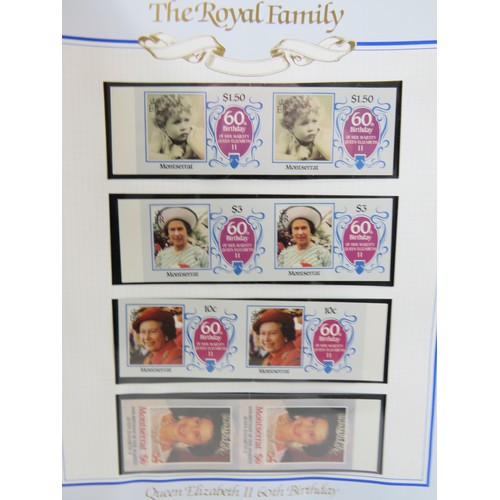 558 - Three well presented  leatherette albums of Royal Family Commemorative Presentation packs /FDC's .  ... 