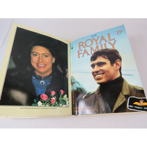 561 - Two Full volumes of the Monthly Magazine 'The Royal Family' by Orbis. See photos.1213