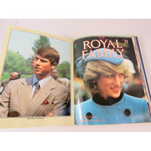 561 - Two Full volumes of the Monthly Magazine 'The Royal Family' by Orbis. See photos.1213