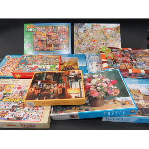 11 Jigsaw puzzles, used but believed to be complete.