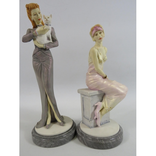 19 - 2 Royal Doulton Classique Figurines 