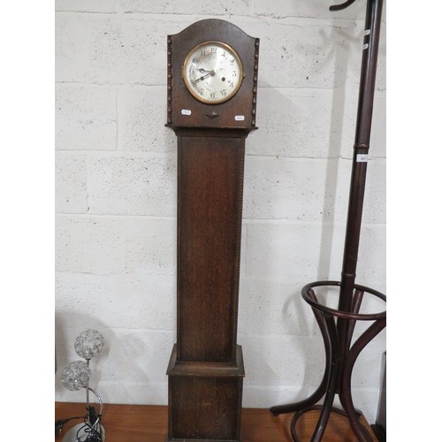 998 - Vintage 1930's Grandaughter clock. non runner for spares or repairs. see photos