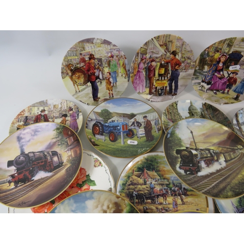 195 - 15 Collectors plates, Davenport. Royal Albert, Border Fine arts & Seltmann weiden.