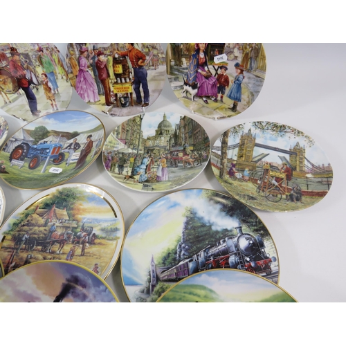 195 - 15 Collectors plates, Davenport. Royal Albert, Border Fine arts & Seltmann weiden.