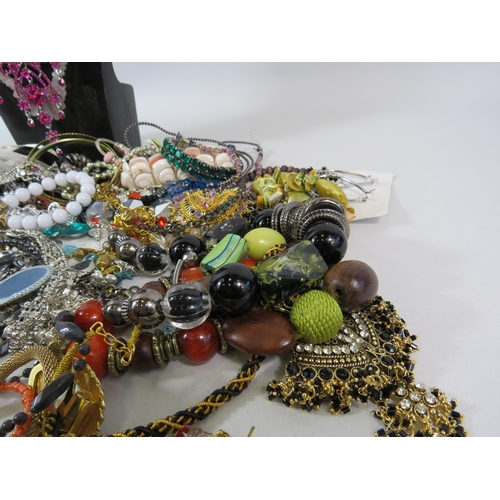 508 - Mixed costume jewellery lot including Necklaces, earrings etc.