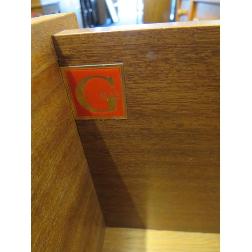 852 - Mid Century Teak G-Plan Multi Drawer chest in good order. Measures H:27 x W:59 x D18 inches S2