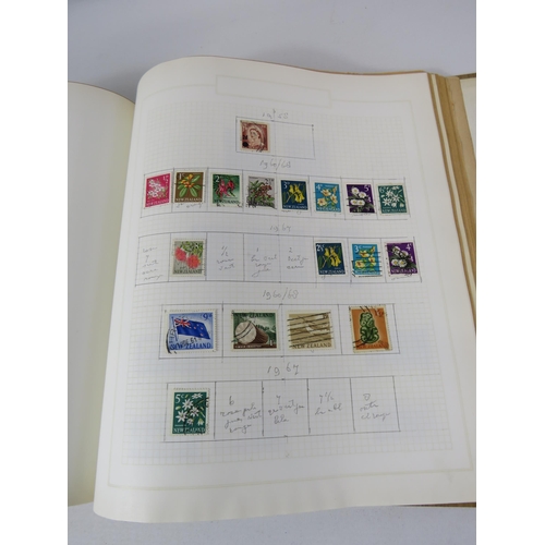 641 - Schaubek Briefmarken part filled stamp album see photos.