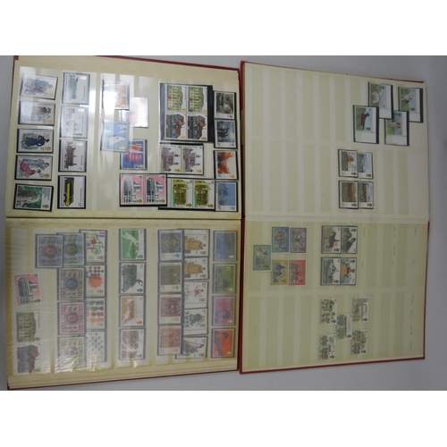 643 - 2 Albums of mint UK stamps.