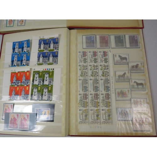 643 - 2 Albums of mint UK stamps.