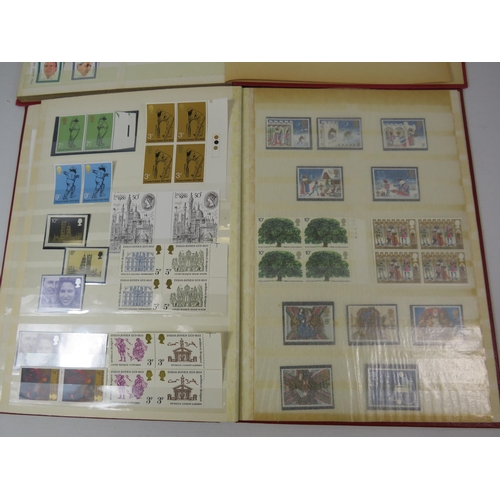 643 - 2 Albums of mint UK stamps.