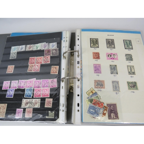 644 - Folder of various world stamps.