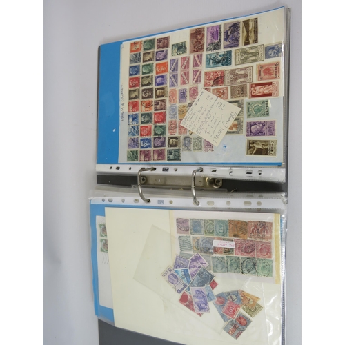 644 - Folder of various world stamps.