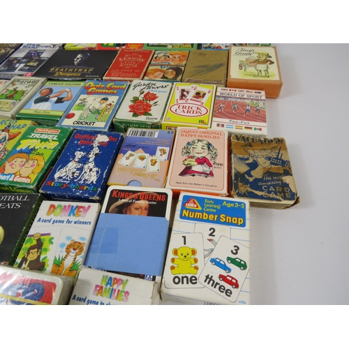 652 - 40 Assorted card games.